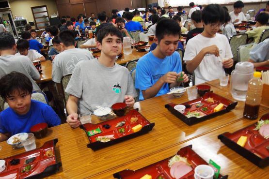 2024夏合宿　二日目　朝食1