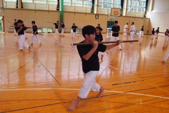 2024夏合宿　二日目　朝稽古　棒1