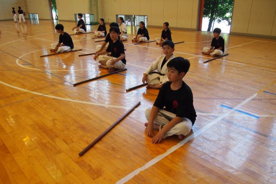 2024夏合宿　二日目　朝稽古　見学