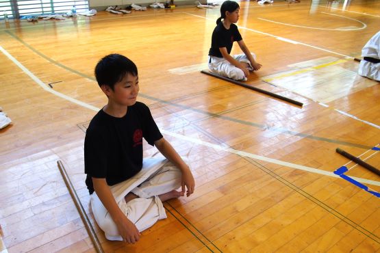 2024夏合宿　二日目　朝稽古　見学2